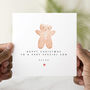 Personalised Special Son Gingerbread Christmas Card, thumbnail 1 of 3