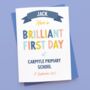 Personalised First Day At School Card, thumbnail 2 of 8