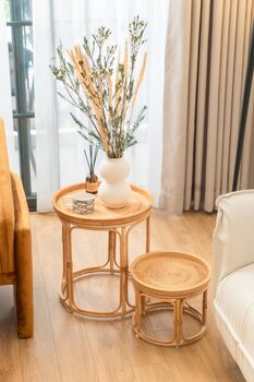 Boho Rattan Eco Friendly Table Set, 7 of 7