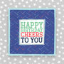 Happy Birthday Card Cheers To You Card For Him, thumbnail 1 of 3