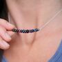 Real Black Opal Necklace, thumbnail 9 of 10