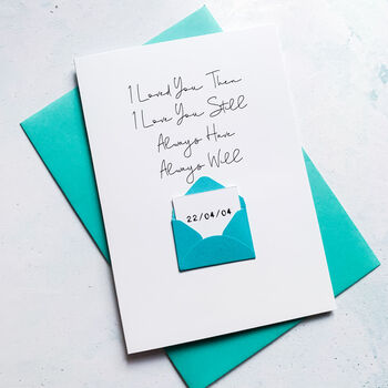 Personalised Love You Still Anniversary Card, 6 of 7
