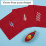 Make Your Own Christmas Baubles Noel Cross Stitch Kit, thumbnail 4 of 9