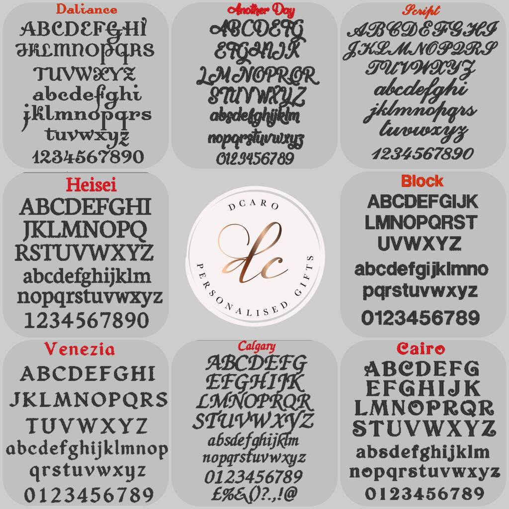 Personalised Baby Blue Hand Towel By DCaro