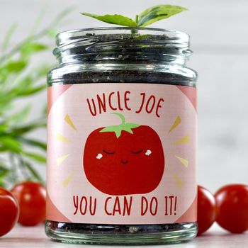 Personalised Cherry Tomato Jar Grow Kit, 3 of 12