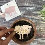 Plant A Lamb Seed Paper Card, thumbnail 3 of 5
