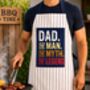 Dad Apron 100% Cotton, thumbnail 1 of 4