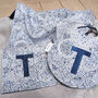 Liberty New Baby Starry Blanket And Bib Gift Set, thumbnail 2 of 6
