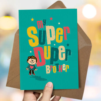 ‘Super Duper’ Card For A Brother, 3 of 4
