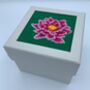 Waterlily Stitch Your Own Box Tapestry Kit, thumbnail 4 of 7