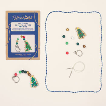 Make Your Own Christmas Tree Keyring, 3 of 5