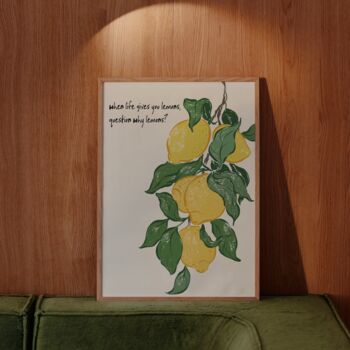 When Life Gives You Lemons Print, 4 of 6