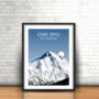 Cho Oyu Worlds 6th Highest Peak Art Print, thumbnail 2 of 3