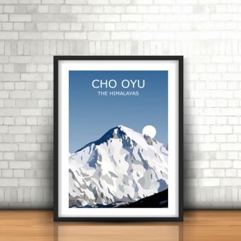 Cho Oyu Worlds 6th Highest Peak Art Print, 2 of 3