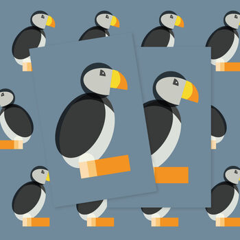 Puffin Wrapping Paper, 3 of 3