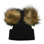 Two Pompom Hat, thumbnail 2 of 6