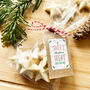 White Candie Christmas Treat Bags, thumbnail 1 of 2