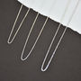 Silver Plated And Sterling Silver Necklace Chains, thumbnail 5 of 7