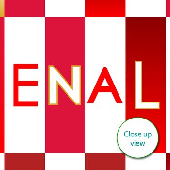 Arsenal Print Personalised Gift Or Card, 3 of 5