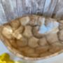 Coconut Shell Bowl With Pearlised Lining Natural Bowl, thumbnail 8 of 10