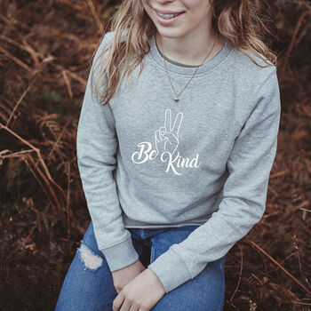 'Be Kind' Children's Sweatshirt, 3 of 4