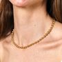 Stainless Steel Bubble Ball Necklace, thumbnail 3 of 7