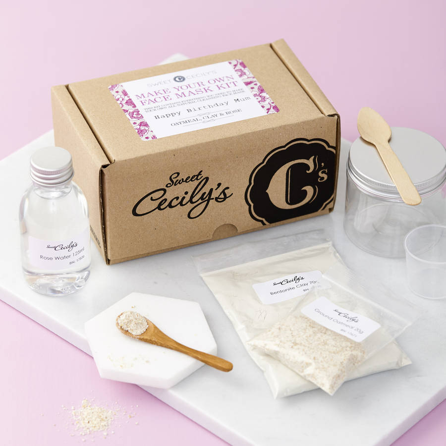 Make Your Own Face Mask Kit By Sweet Cecily's | notonthehighstreet.com