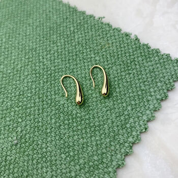 Droplet Gold Plated Earring, 2 of 4