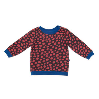Polka Dot Matching Jumpers For Mum And Baby, 4 of 4