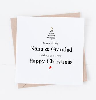 Grandparents Christmas Card, 3 of 4