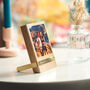 Personalised Oak And Brass Photo Print, thumbnail 4 of 6