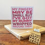 My Mummy Wrapped Around My Fingers Card, thumbnail 3 of 5