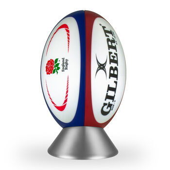 Personalised Official England Rugby Ball Light, 3 of 4