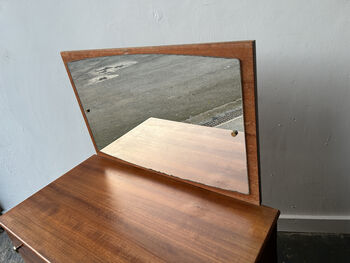 1960s Mid Century Vintage Chest Of Drawers With Mirror, 7 of 7