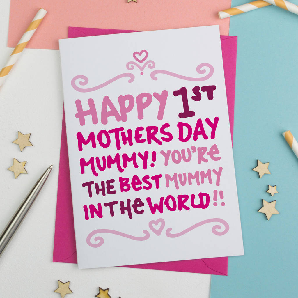 Download Happy First Mothers Day Card By A Is For Alphabet ...