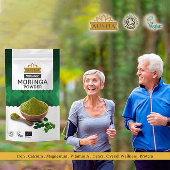 Organic Moringa Powder 100g Immunity Energy, 9 of 11