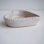 Handmade White Ceramic Pottery Heart Ring Dish, thumbnail 4 of 7