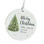 Custom Christmas Ornament Gift For Teacher, thumbnail 2 of 7