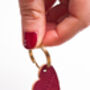 'Mum' Leather Heart Keyring, thumbnail 7 of 9