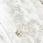 Custom Street Map Dog Tag Silver Necklace, thumbnail 6 of 7