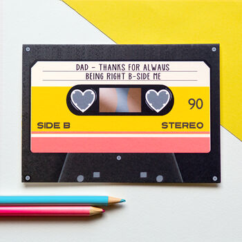 Cassette Tape Card For Dad, 3 of 3