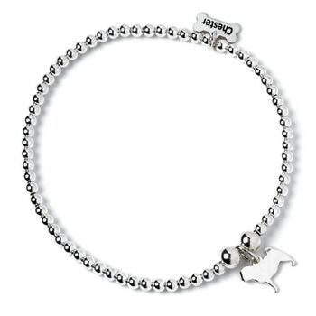 Personalised Pug Sterling Silver Bracelet, 2 of 8