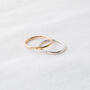 Mini Initial Signet Ring, thumbnail 2 of 5