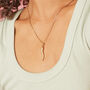 Gold Plated Retro Horn Of Plenty Necklace, thumbnail 1 of 8