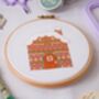 Gingerbread House Cross Stitch Kit, thumbnail 2 of 4