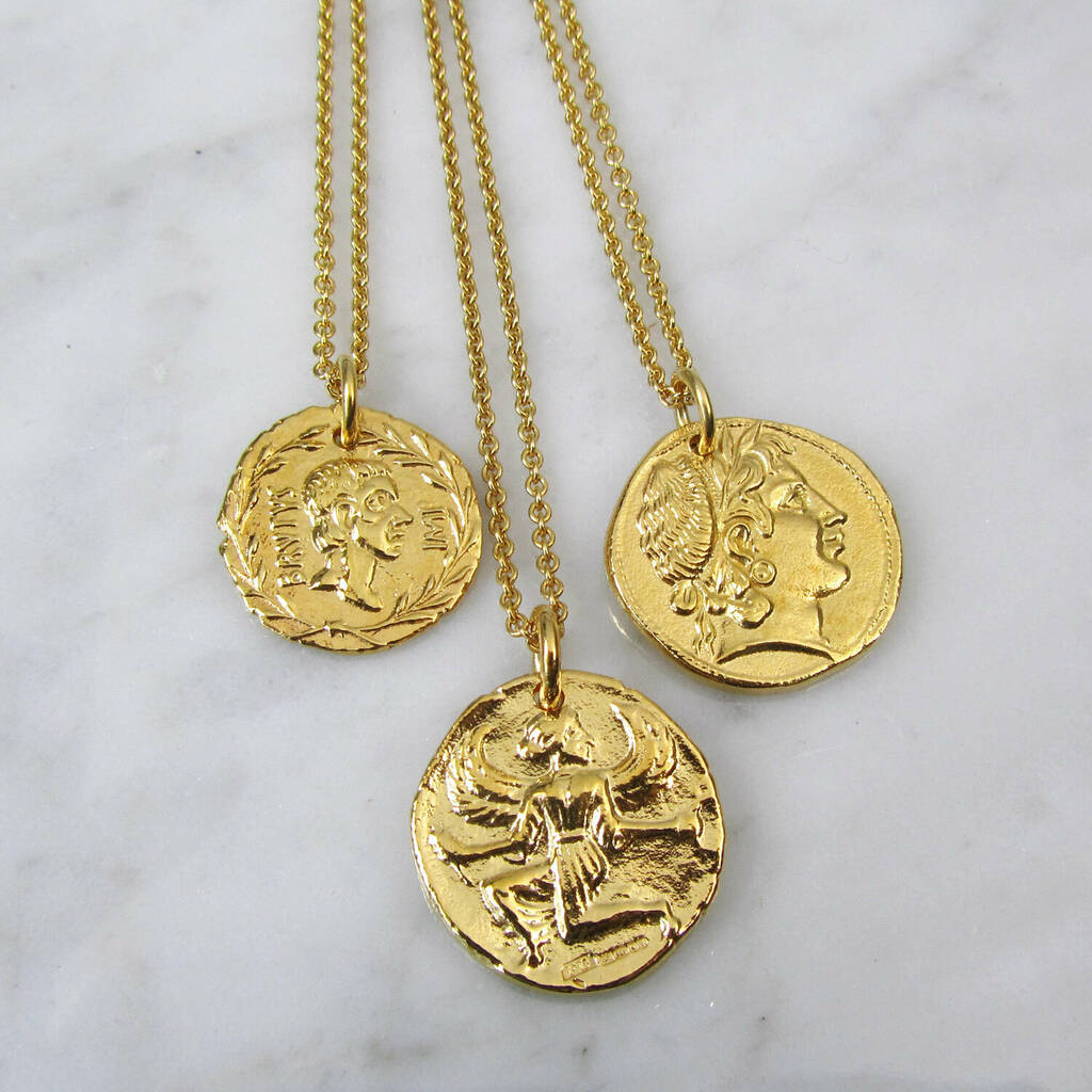 Roman Coin Necklace, 1 of 7