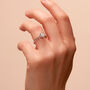Created Brilliance Celia Lab Grown Diamond Ring, thumbnail 3 of 12