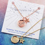 It's Written In The Stars Horoscope Necklace, thumbnail 3 of 7