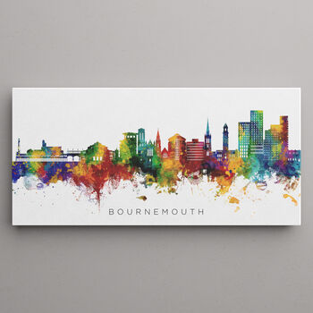 Bournemouth City Skyline Art Print, 2 of 12