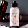 Personalised Wreath Water Bottle, thumbnail 1 of 3